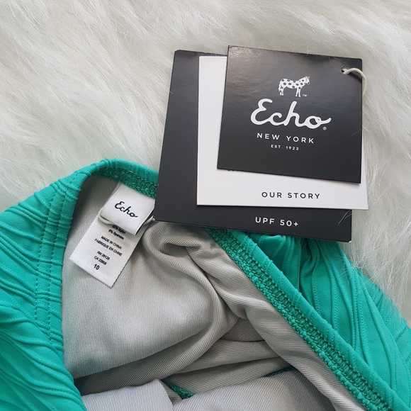 Echo Design Jacquard Underwire One Piece Swimsuit - Picture 8 of 8